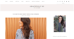 Desktop Screenshot of gracefullyso.com